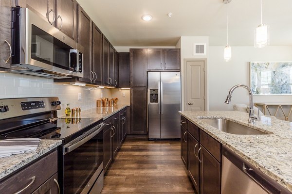 kitchen at Rosalia Silverlake Apartments