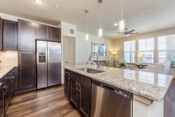 kitchen at Rosalia Silverlake Apartments