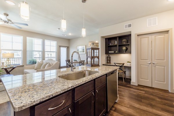 kitchen at Rosalia Silverlake Apartments