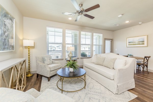 living room at Rosalia Silverlake Apartments