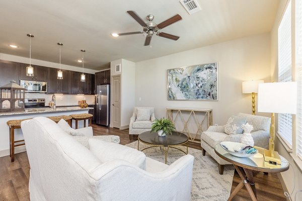 living room at Rosalia Silverlake Apartments