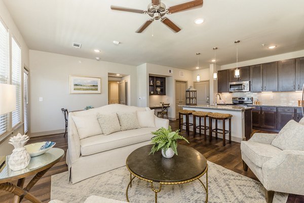 living room at Rosalia Silverlake Apartments