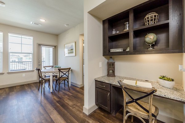 living room at Rosalia Silverlake Apartments