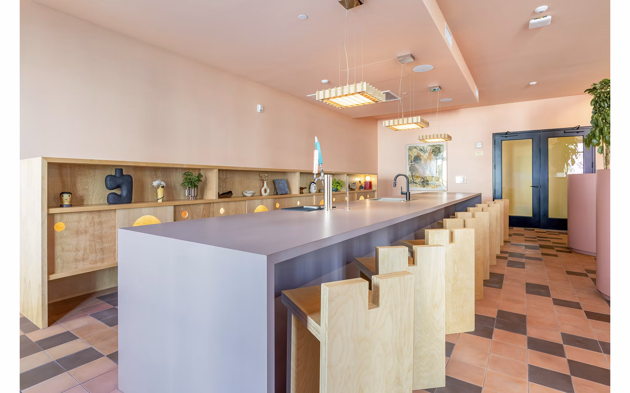 clubhouse at Avenue 34 Apartments