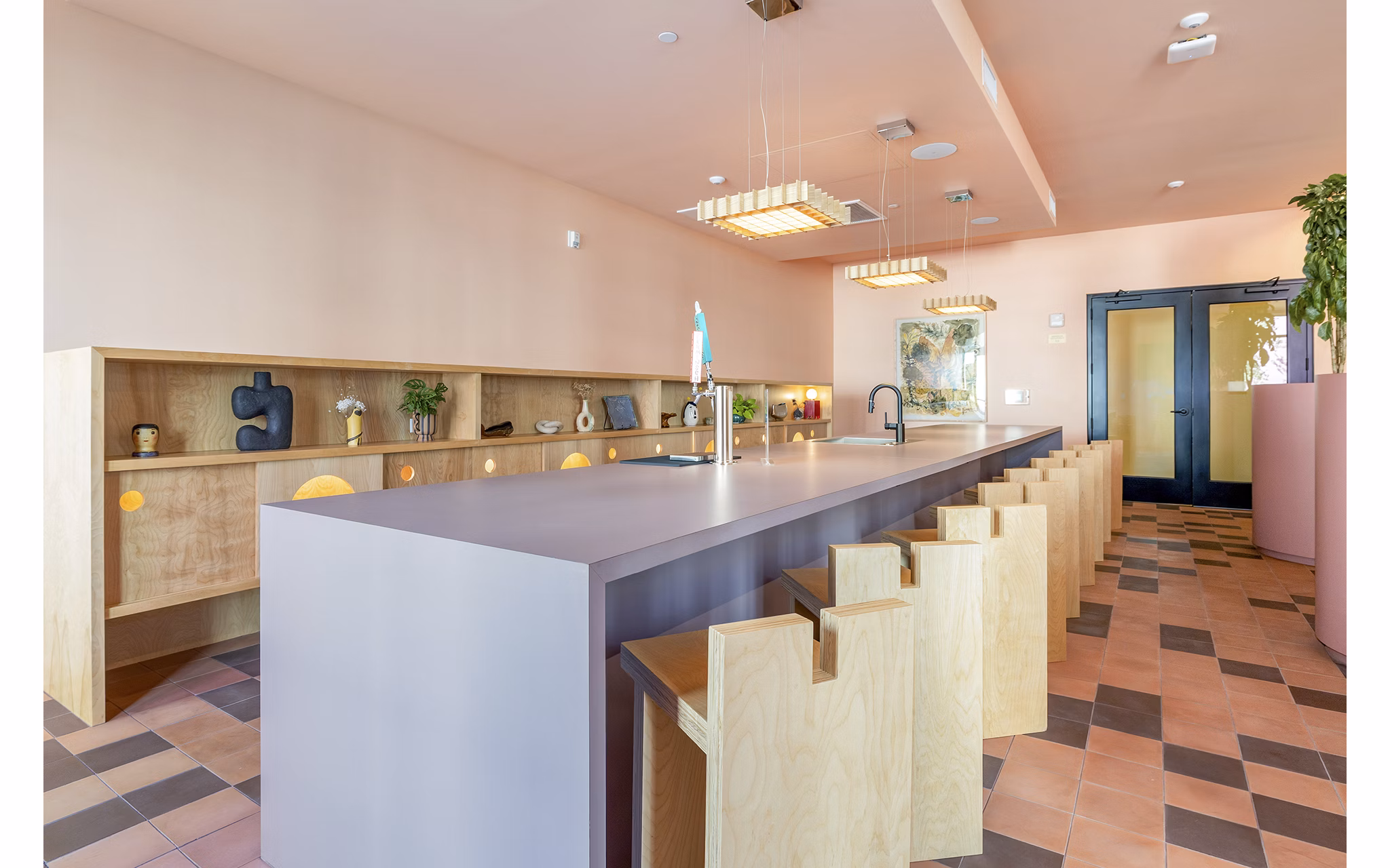 clubhouse at Avenue 34 Apartments