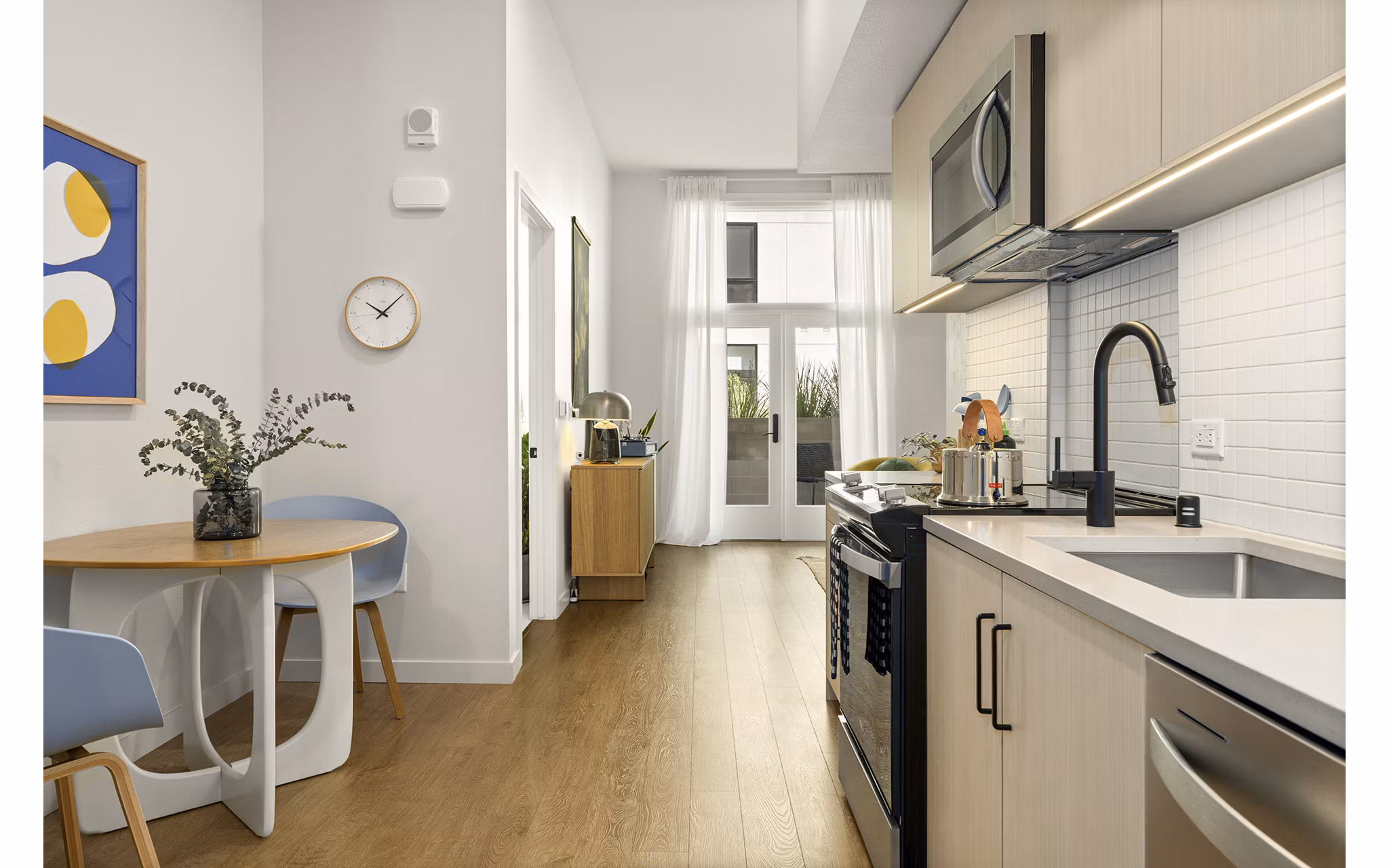 kitchen at Avenue 34 Apartments