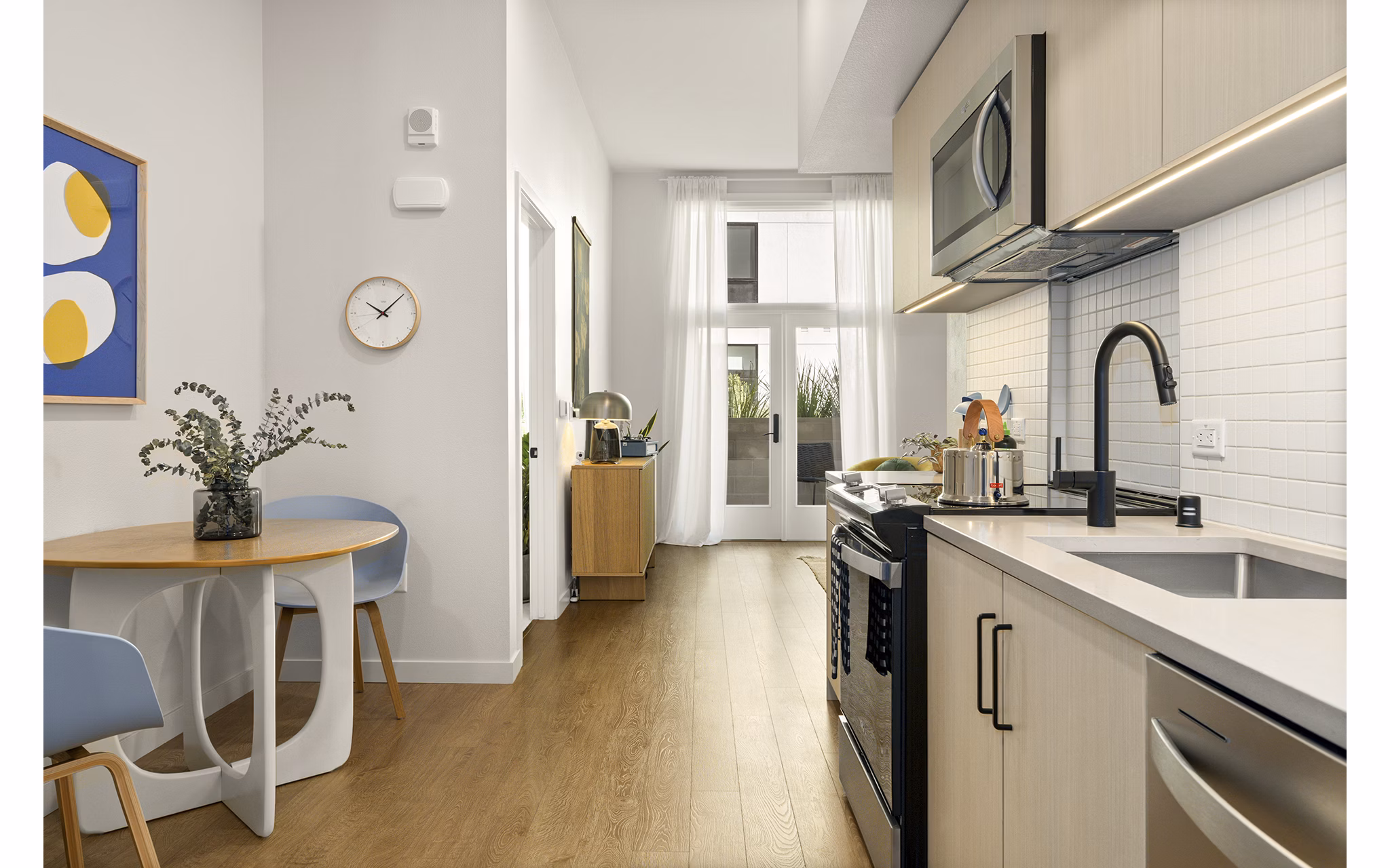 kitchen at Avenue 34 Apartments