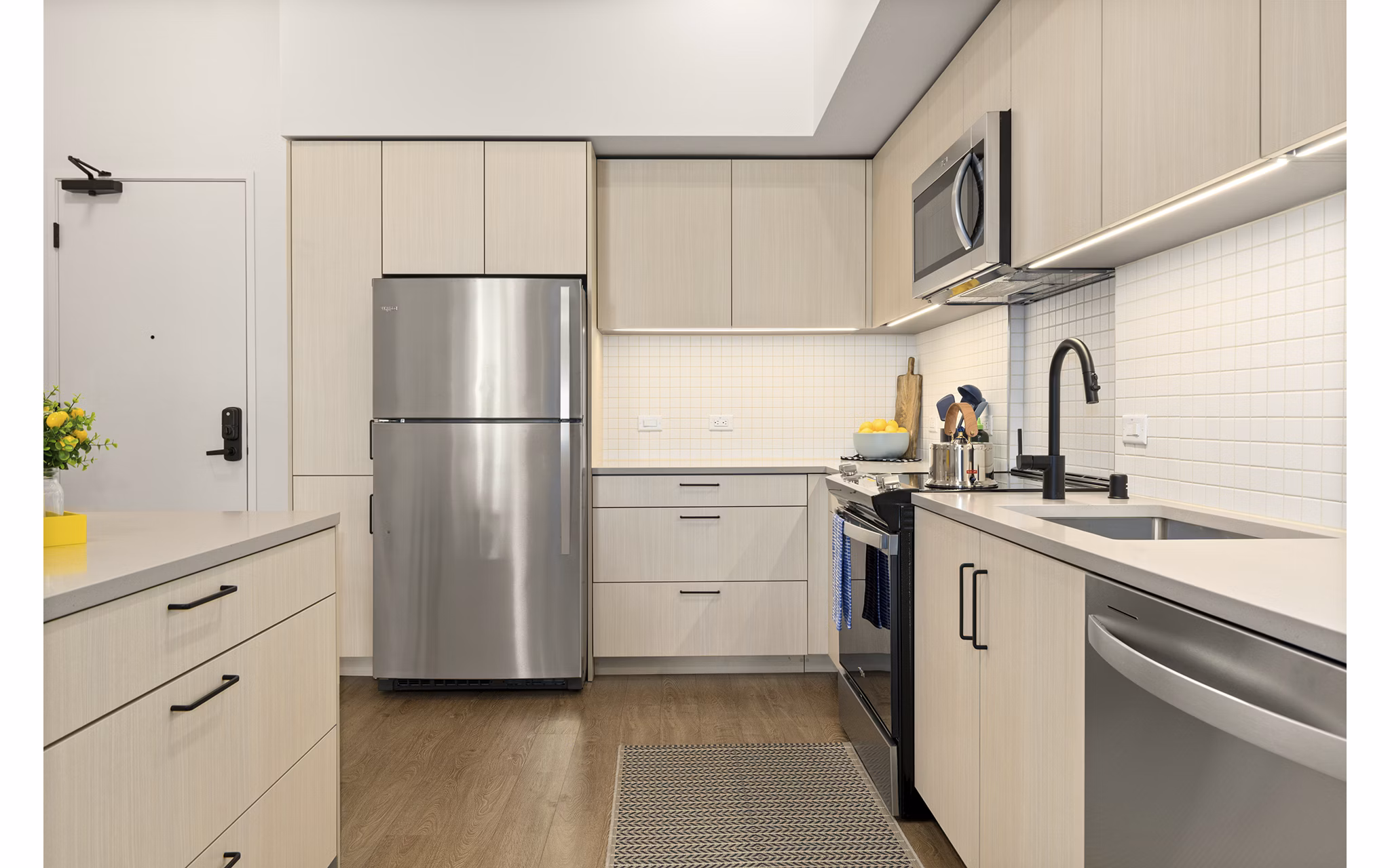 kitchen at Avenue 34 Apartments