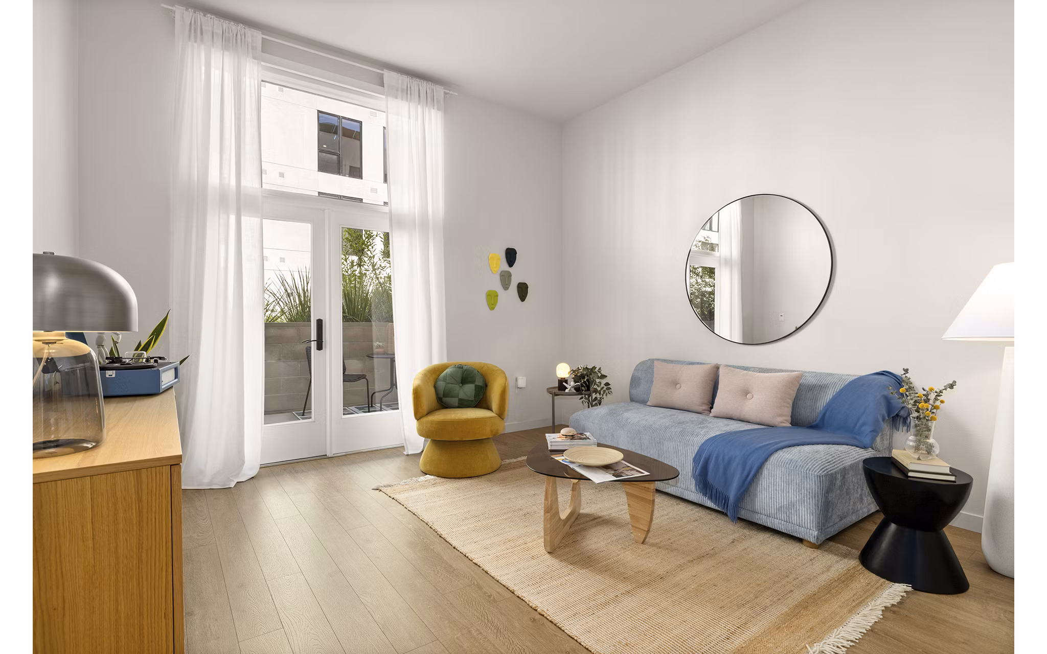 living room at Avenue 34 Apartments