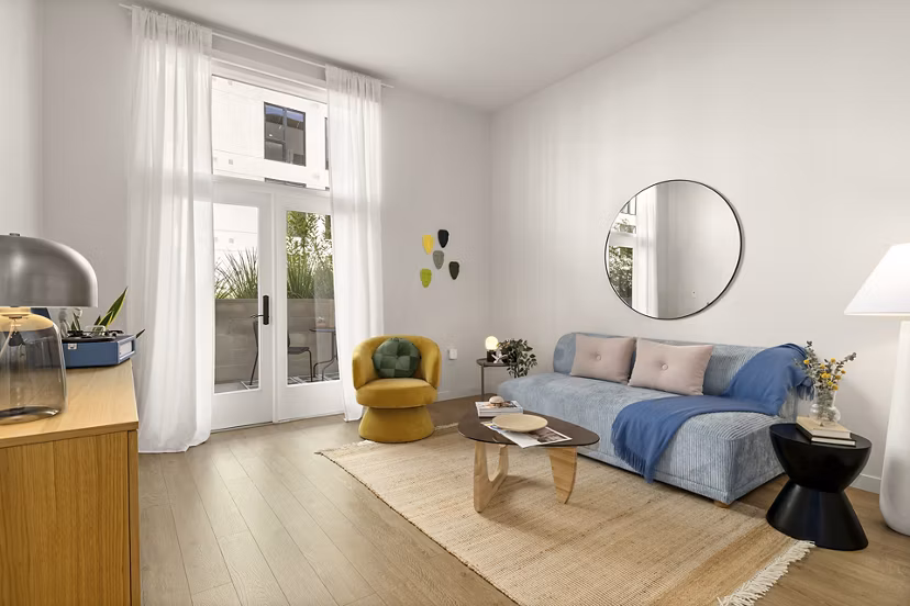 living room at Avenue 34 Apartments
