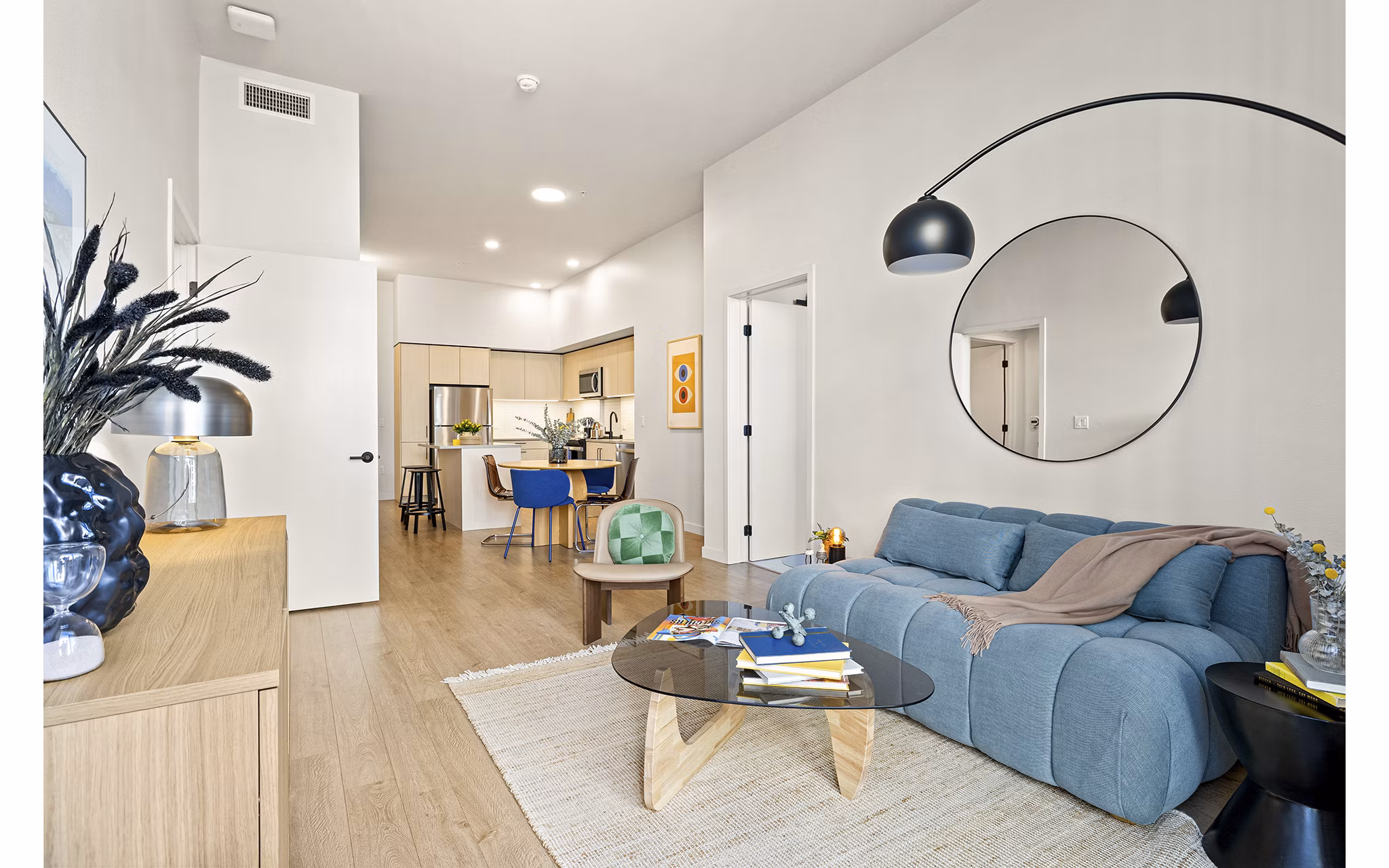 living room at Avenue 34 Apartments