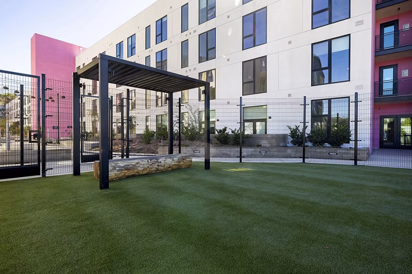 dog park at Avenue 34 Apartments