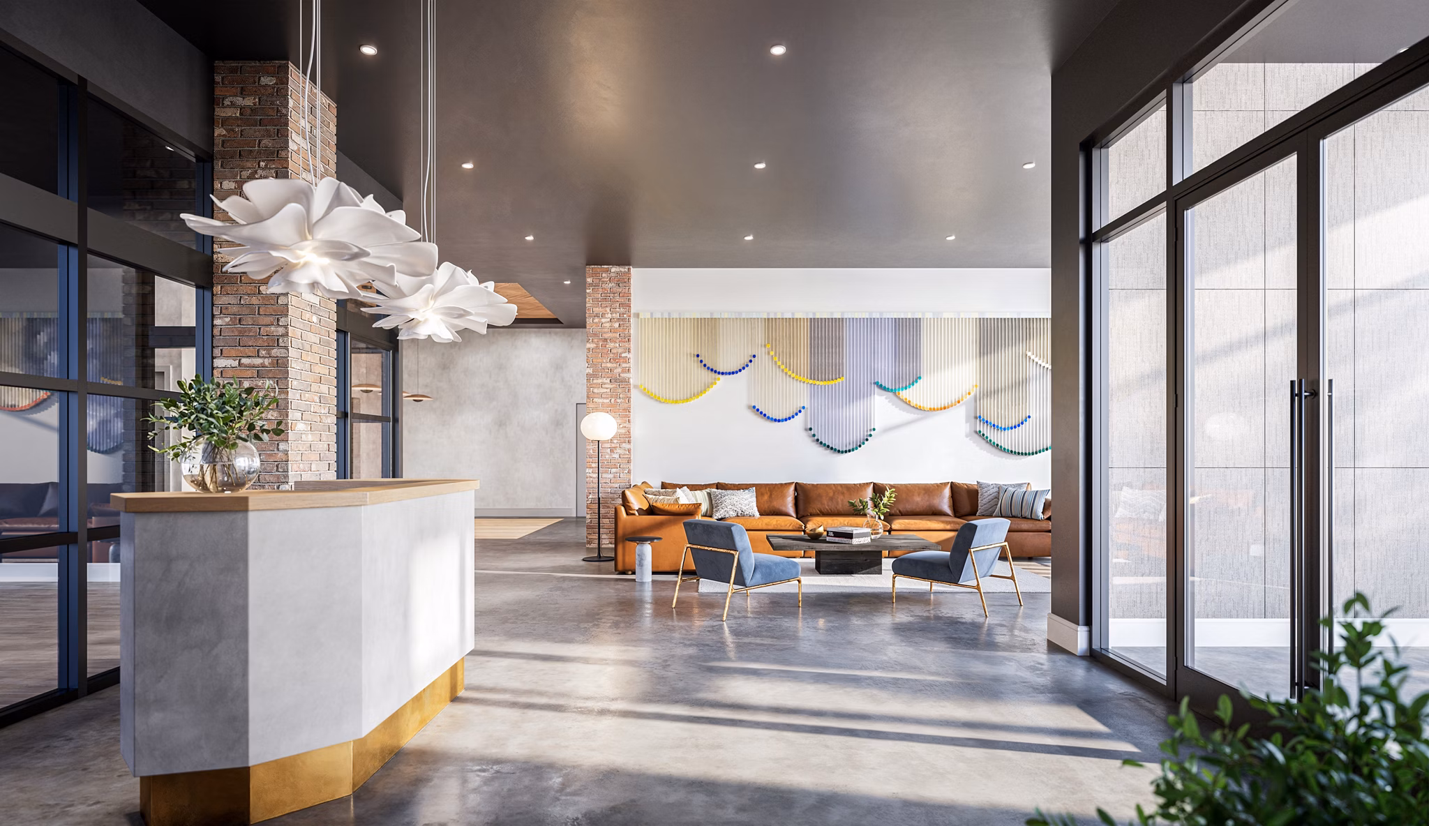 rendering at Beach Street Landing Apartments 