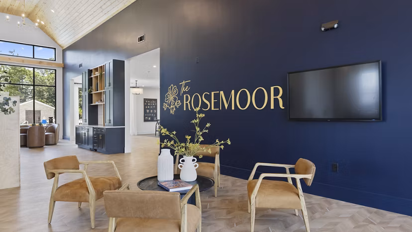 clubhouse at The Rosemoor Apartments
