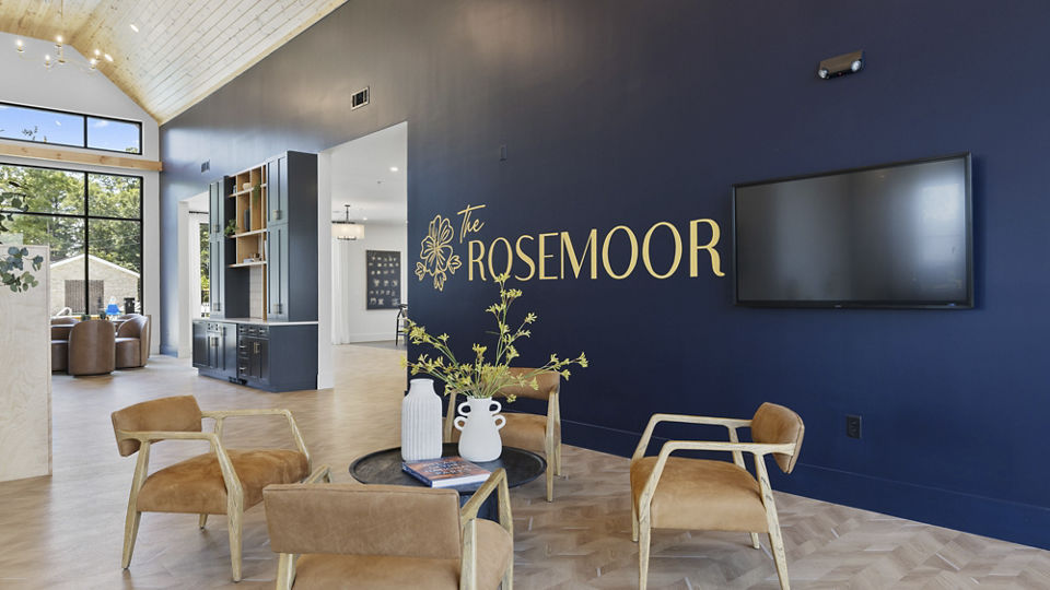 clubhouse at The Rosemoor Apartments
