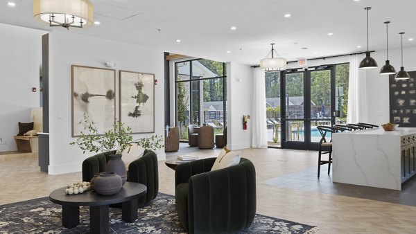 clubhouse at The Rosemoor Apartments