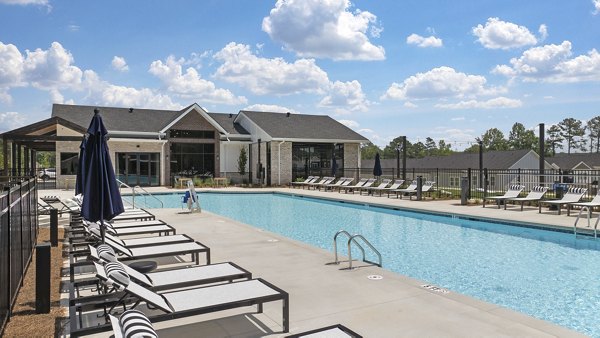 pool at The Rosemoor Apartments