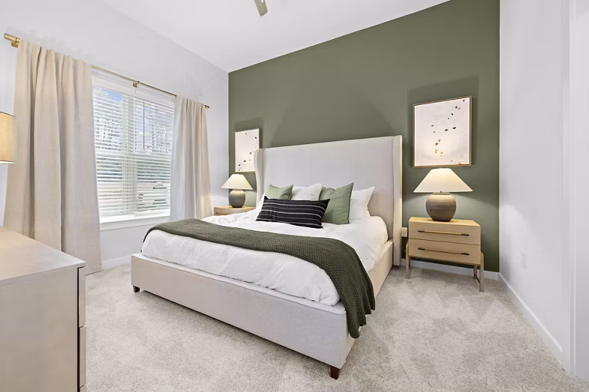bedroom at Charlotte Exchange Apartments 
