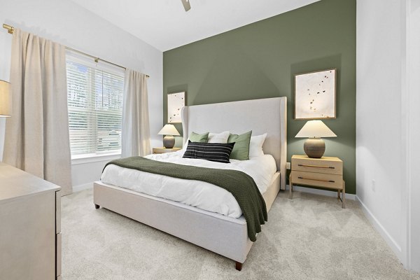 bedroom at Charlotte Exchange Apartments 