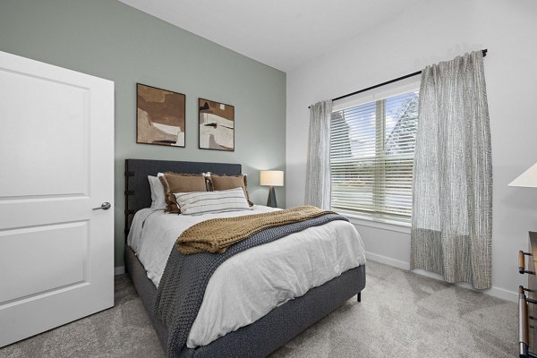 bedroom at Charlotte Exchange Apartments 