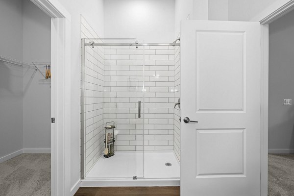 bathroom at Charlotte Exchange Apartments 