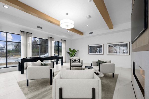 clubhouse at Charlotte Exchange Apartments 