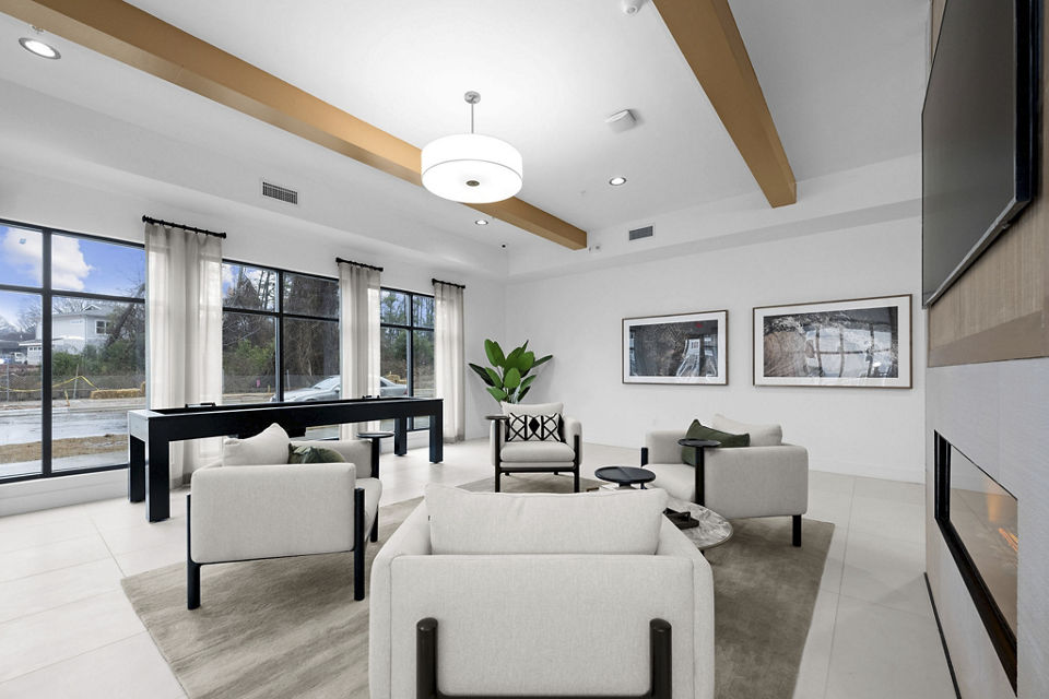 clubhouse at Charlotte Exchange Apartments 