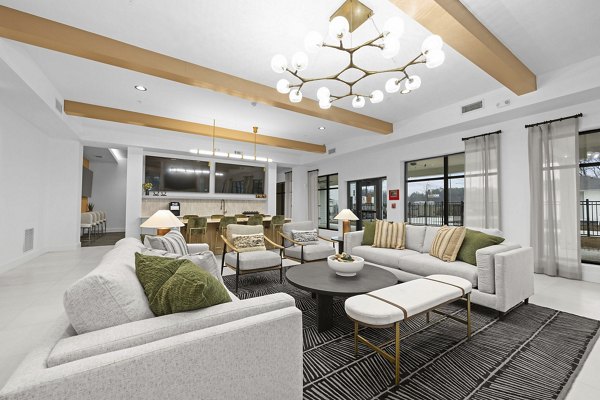 clubhouse at Charlotte Exchange Apartments 