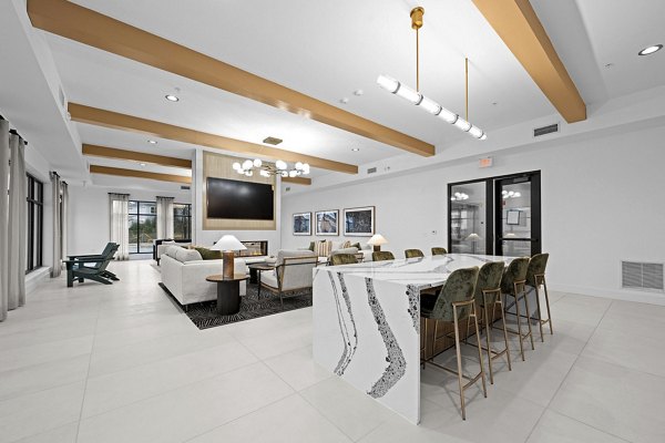 clubhouse at Charlotte Exchange Apartments 