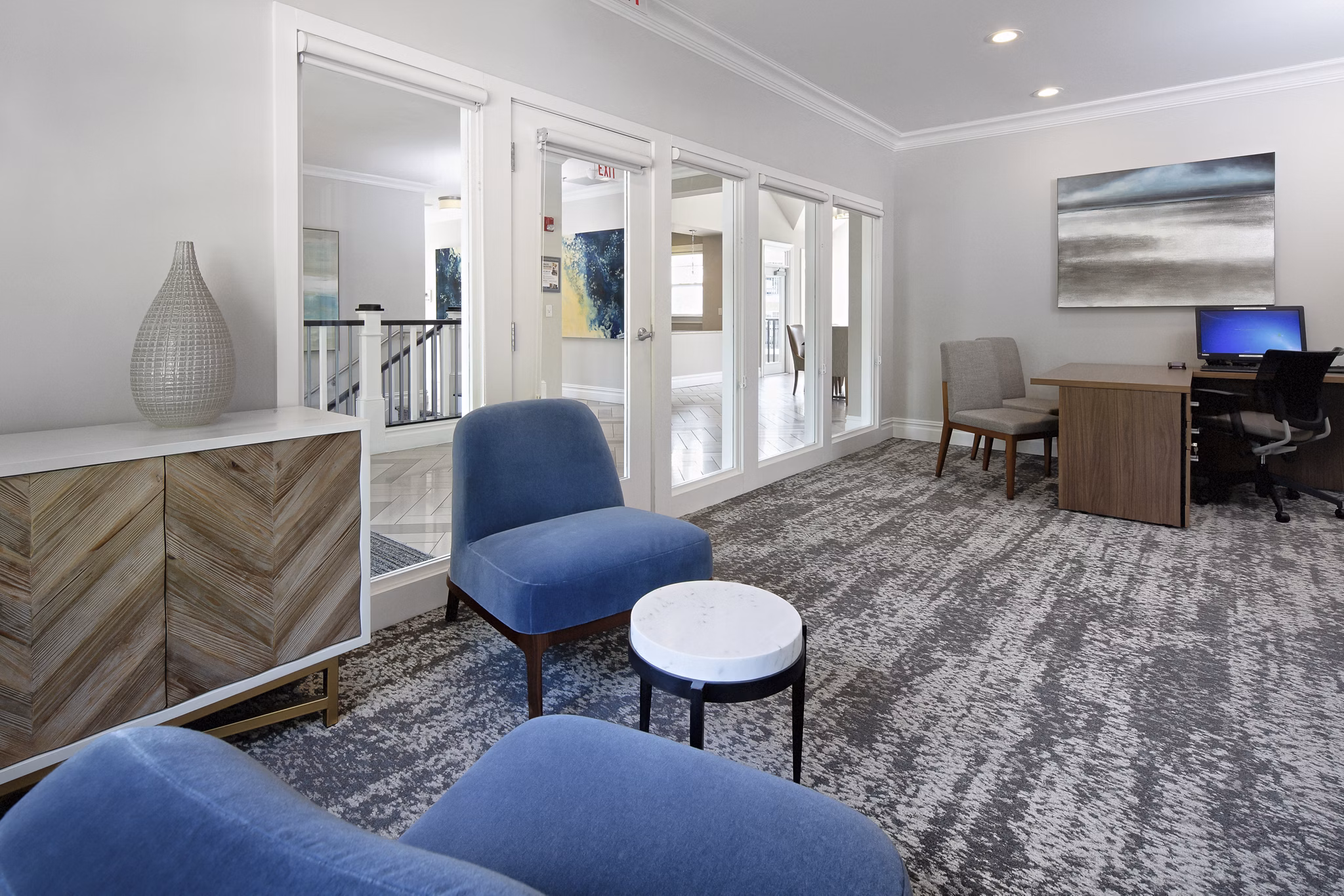 clubhouse at Riverwood at New Canaan Apartments