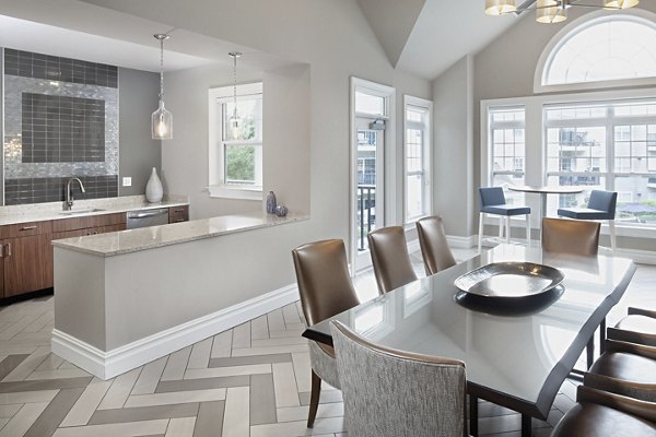 clubhouse at Riverwood at New Canaan Apartments