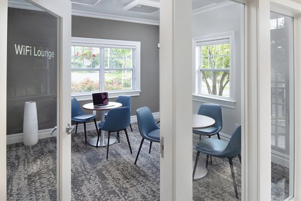 clubhouse at Riverwood at New Canaan Apartments