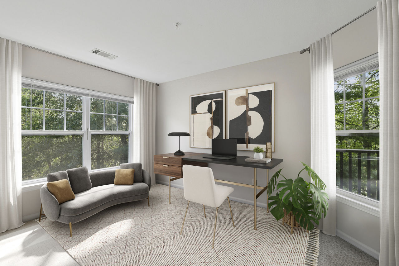 Work space at Riverwood At New Canaan