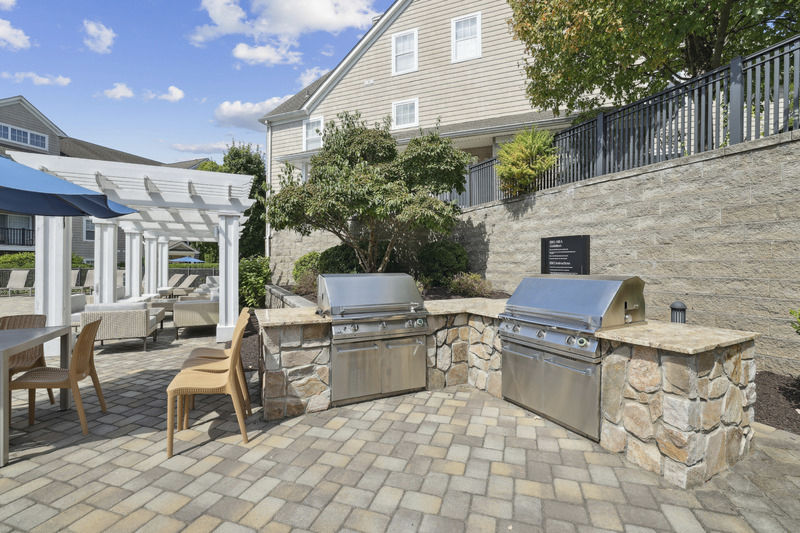 Grill area at Riverwood At New Canaan (2 of 3)