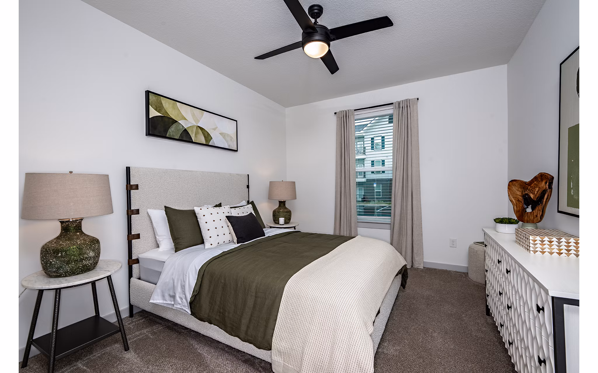 bedroom at The Darley Apartments 