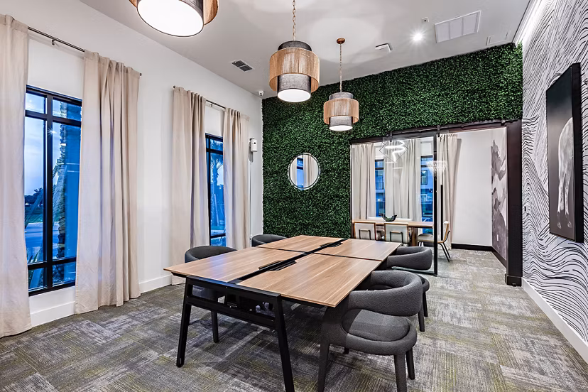 clubhouse at The Darley Apartments 