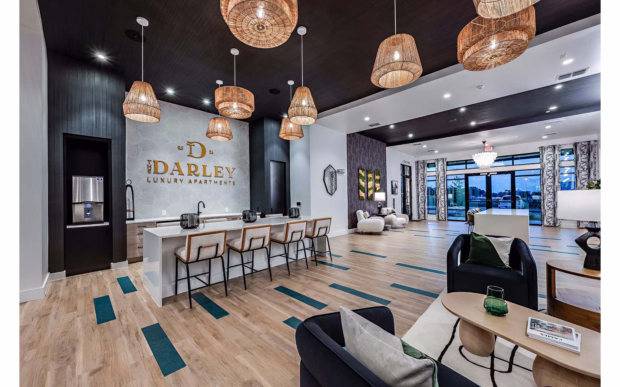 clubhouse at The Darley Apartments 