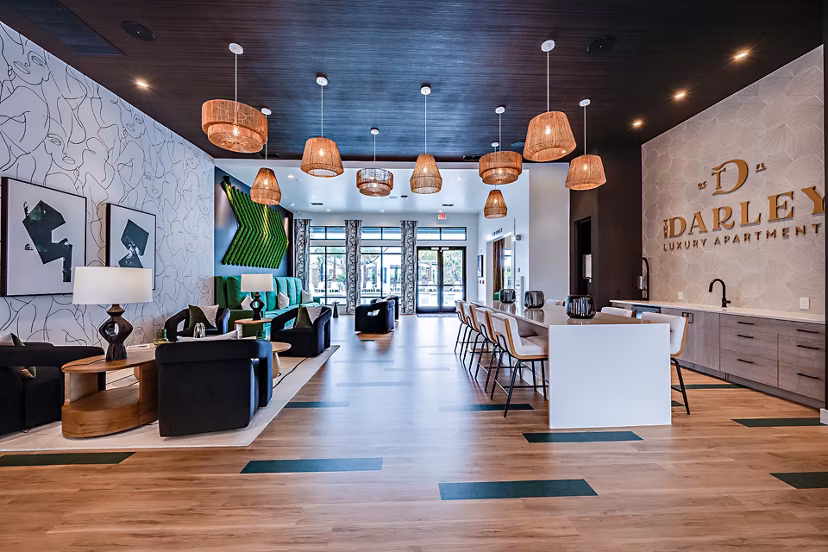 clubhouse at The Darley Apartments 
