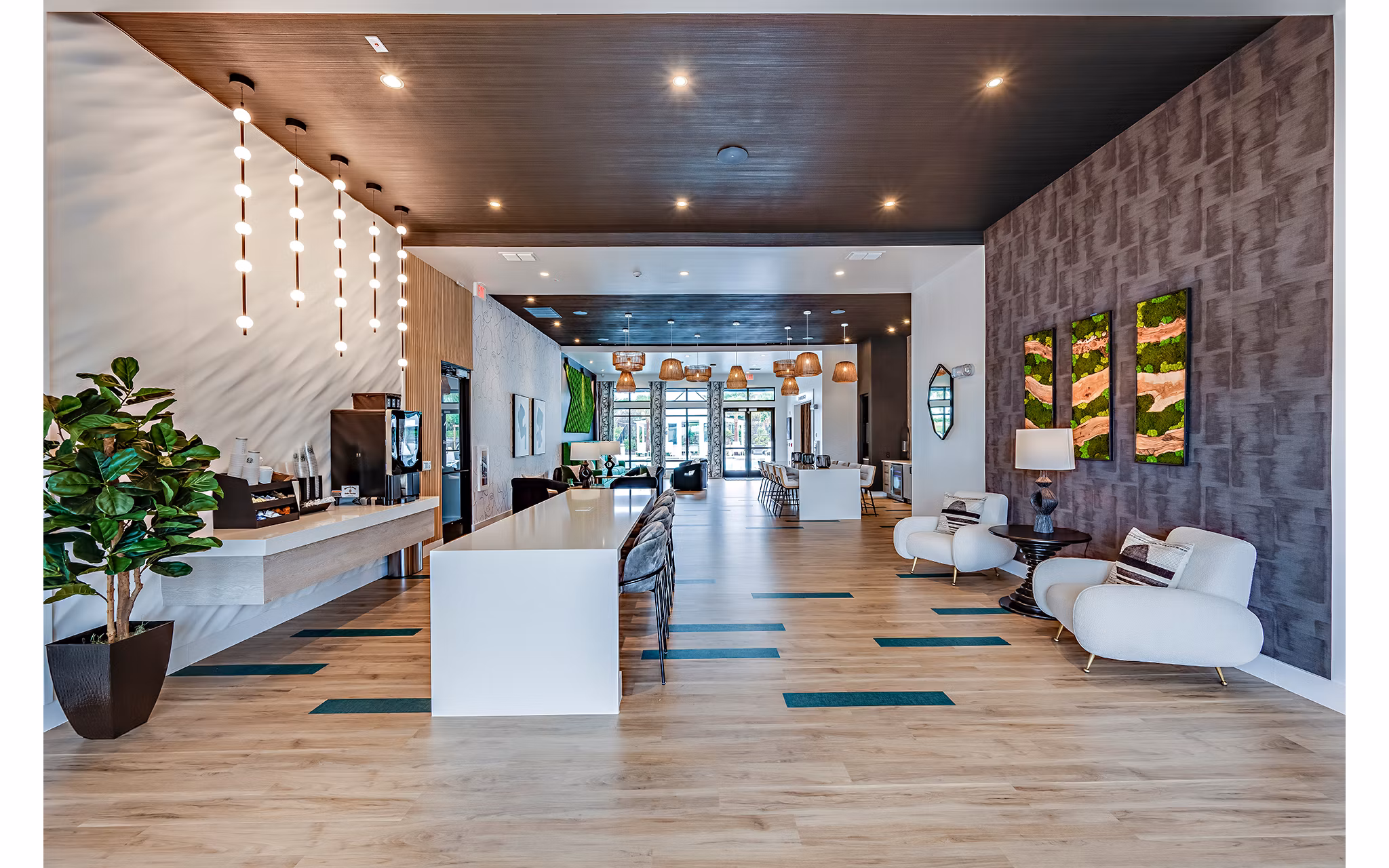 clubhouse at The Darley Apartments 