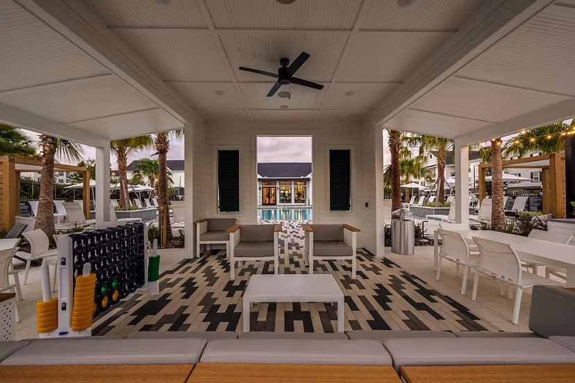 clubhouse at The Darley Apartments 