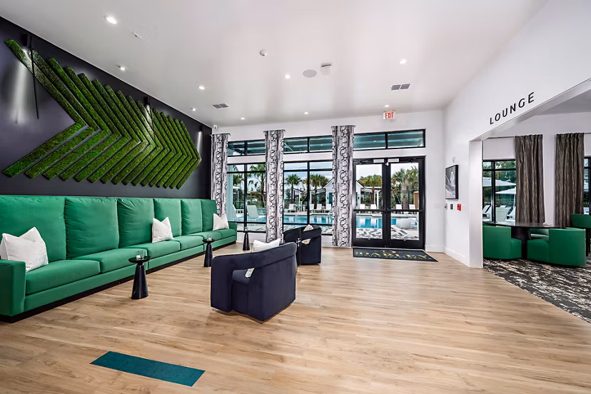 clubhouse at The Darley Apartments 
