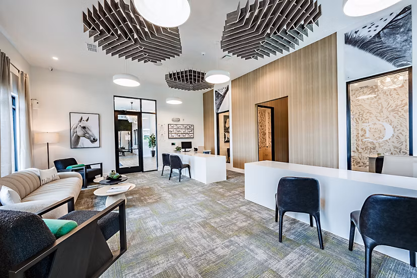clubhouse at The Darley Apartments 