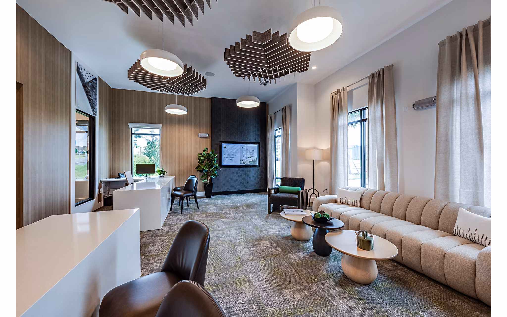 clubhouse at The Darley Apartments 