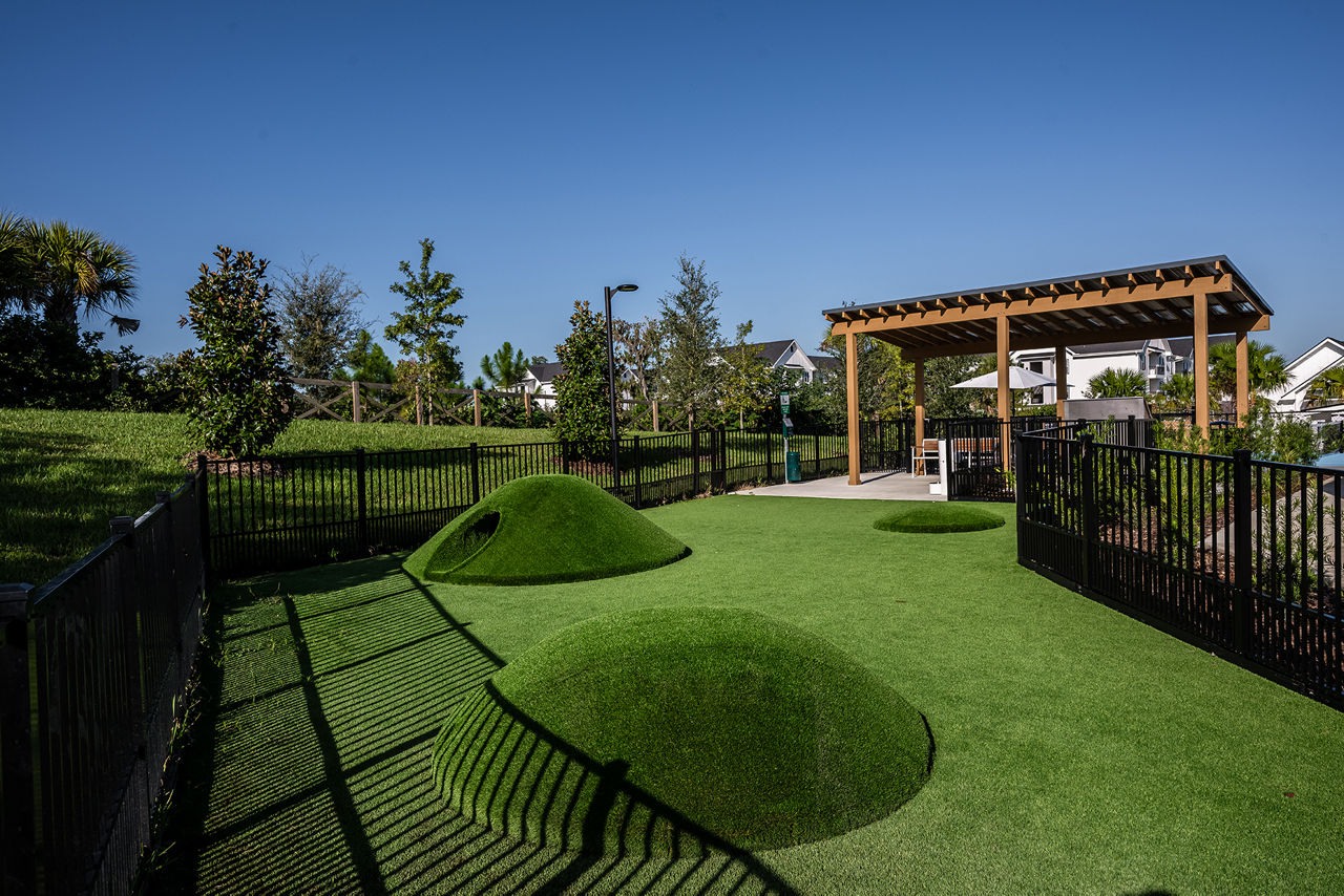 Dog park at The Darley
