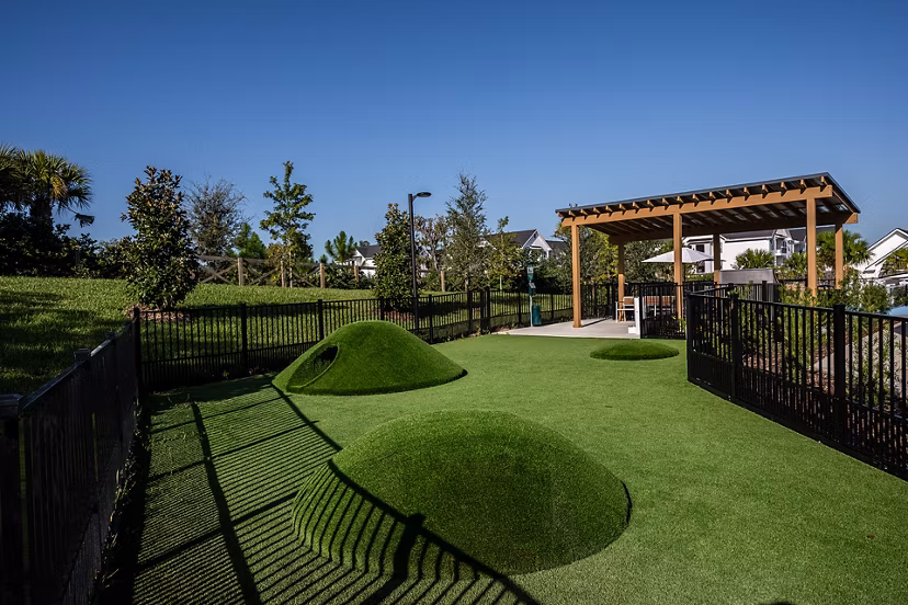 grill area at The Darley Apartments 