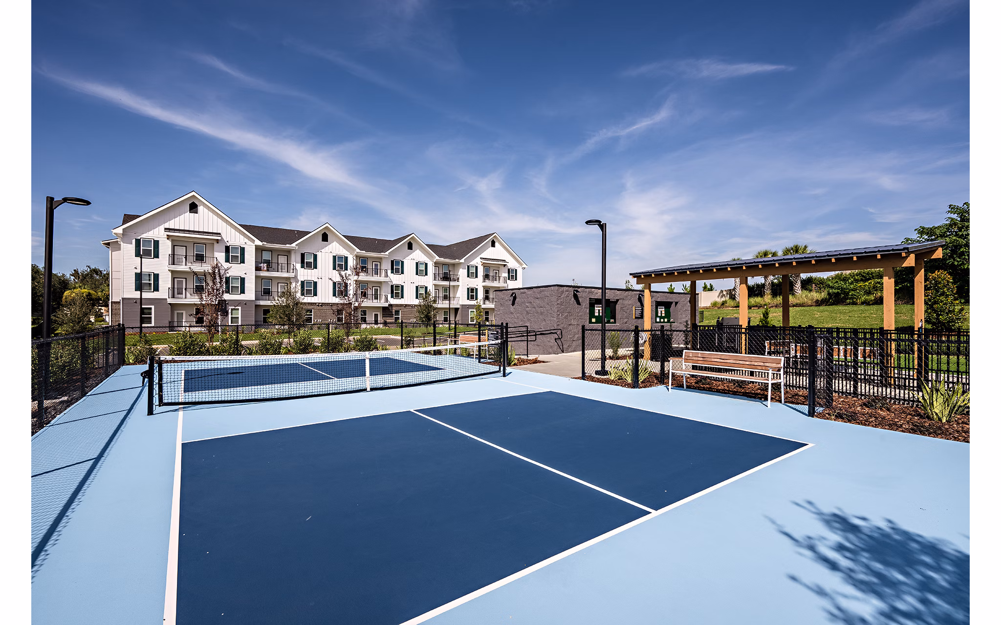 sport court at The Darley Apartments