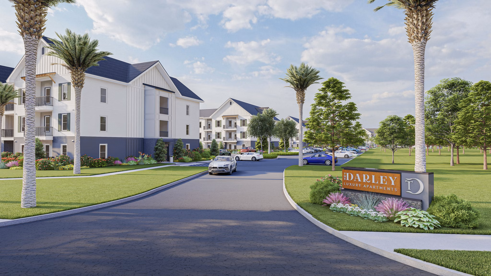 rendering for The Darley Apartments