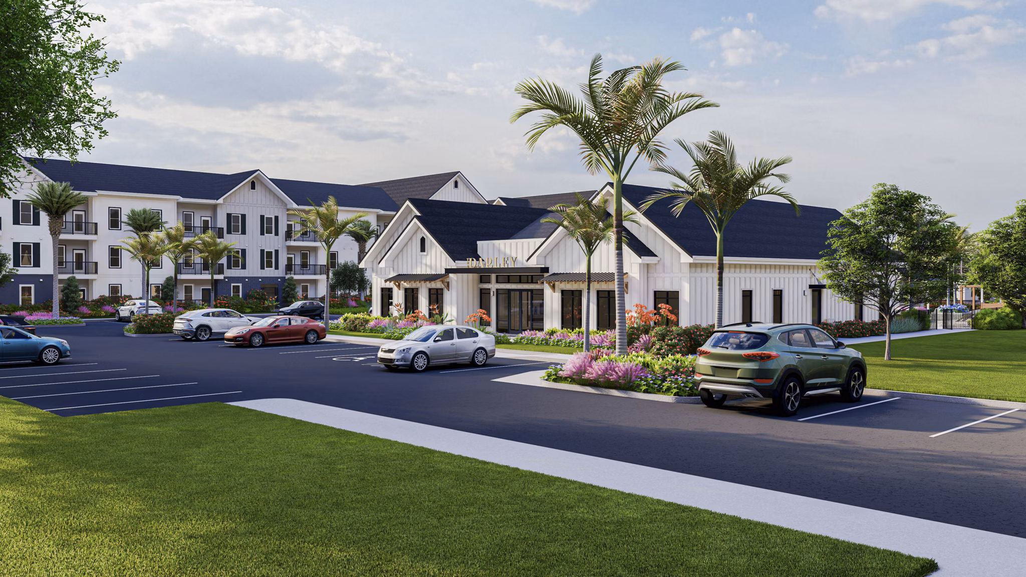 rendering for The Darley Apartments