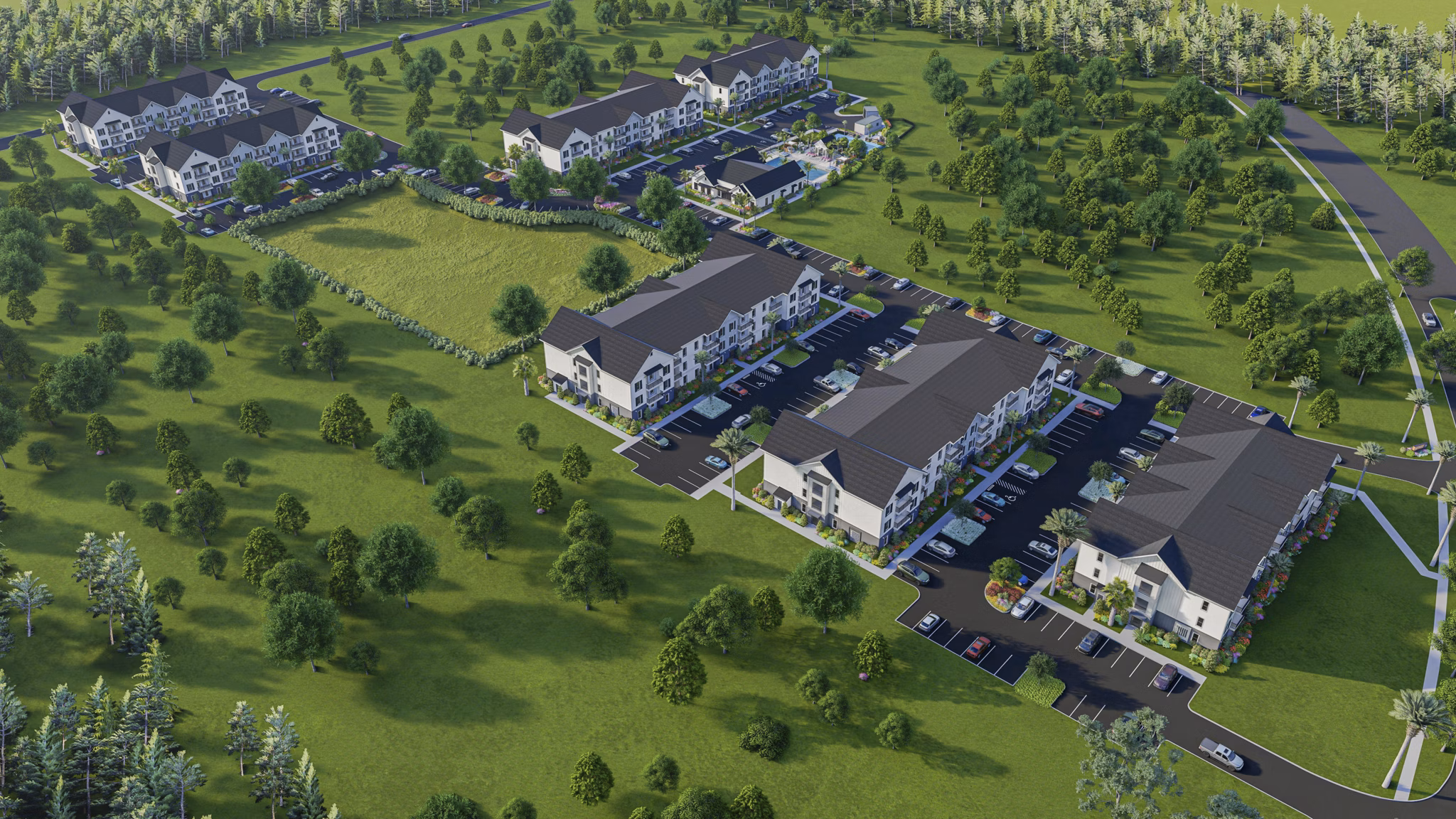 rendering for The Darley Apartments