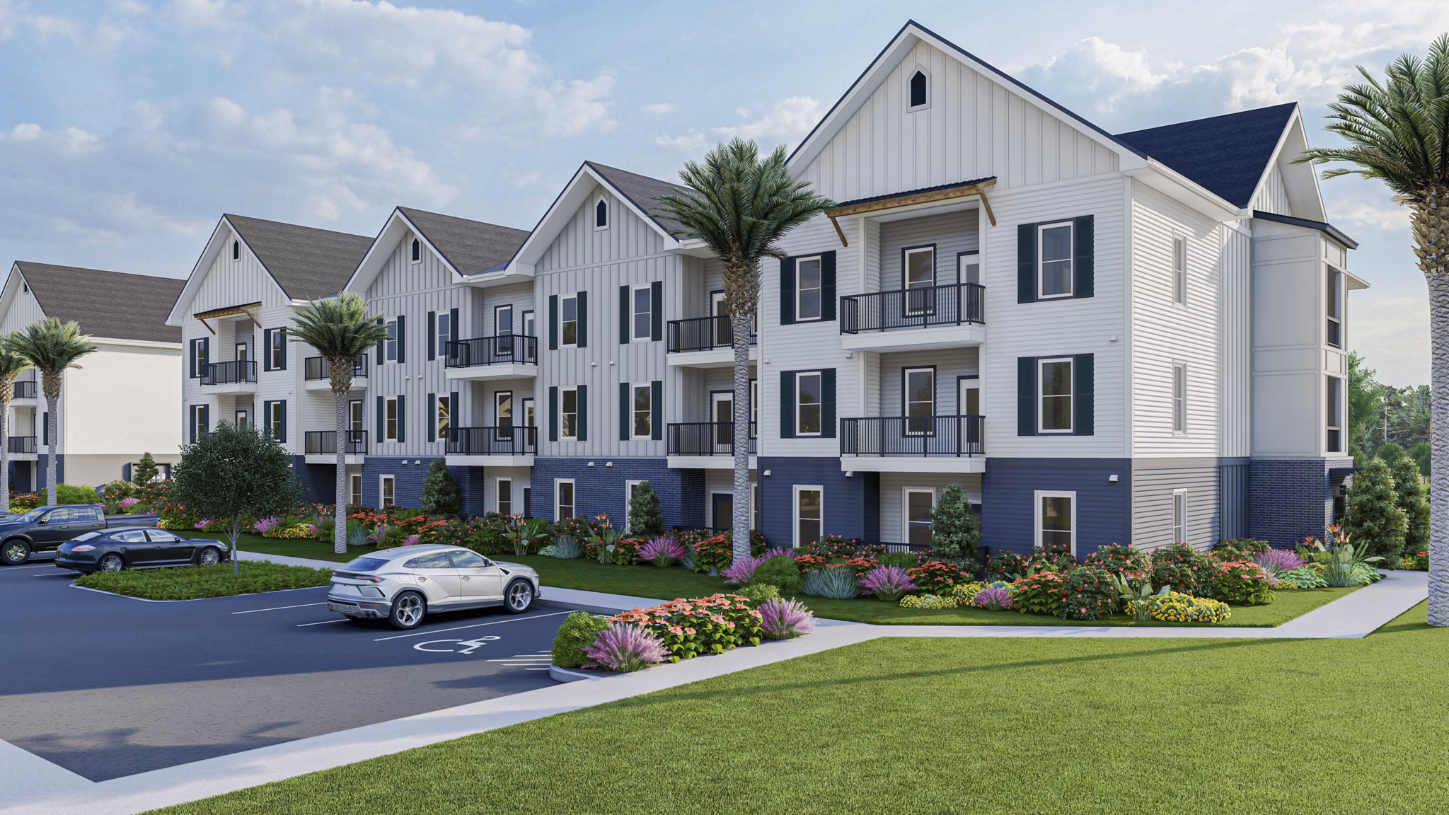 rendering for The Darley Apartments